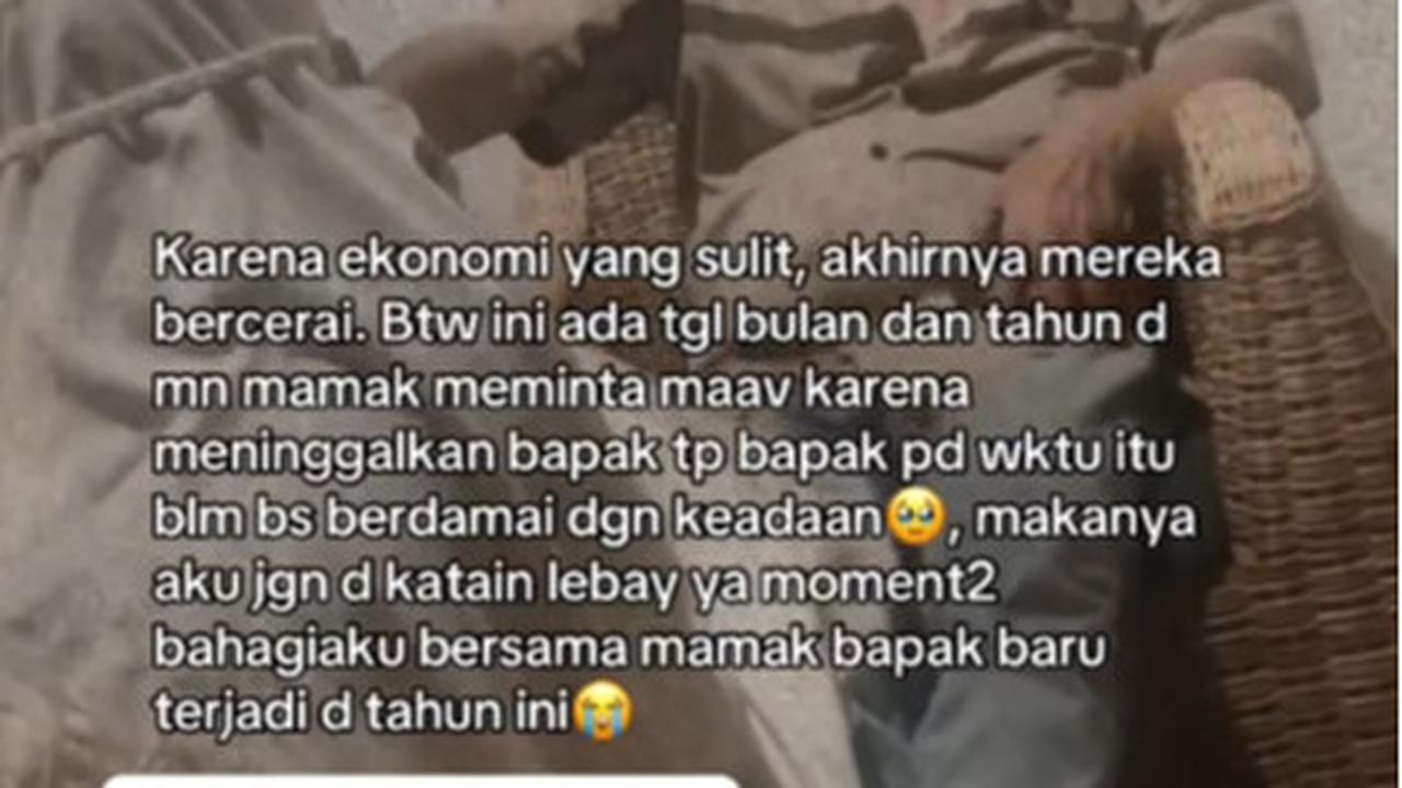 Wanita Ini Perlihatkan Momen Romantis Ayah kepada Ibunya yang Sudah Cerai 22  Tahun Lalu, Bikin Haru