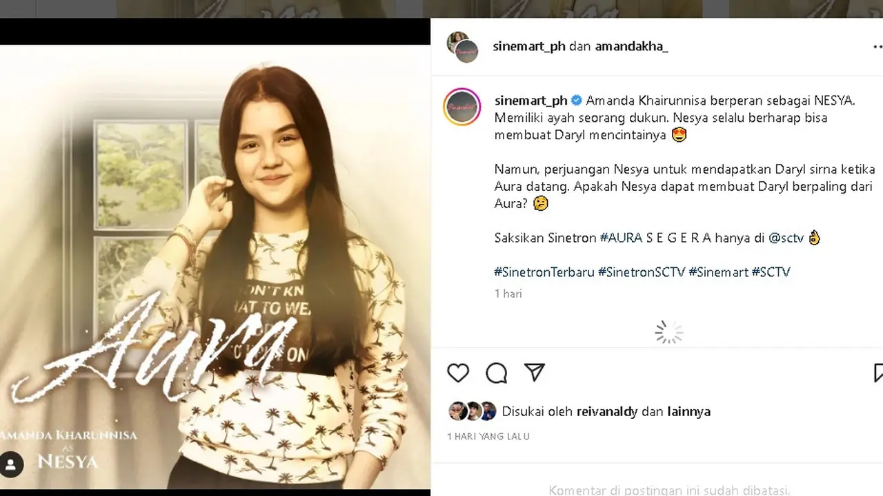 Sinopsis Aura Sctv Dan Deskripsi 6 Karakter Utamanya Sinetron Baru Natasha Wilona Tayang Mulai 