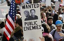 FOTO: Potret Demo Besar-besaran Guncang Amerika Serikat Dipicu Kebijakan Kontroversial Donald Trump dan Elon Musk