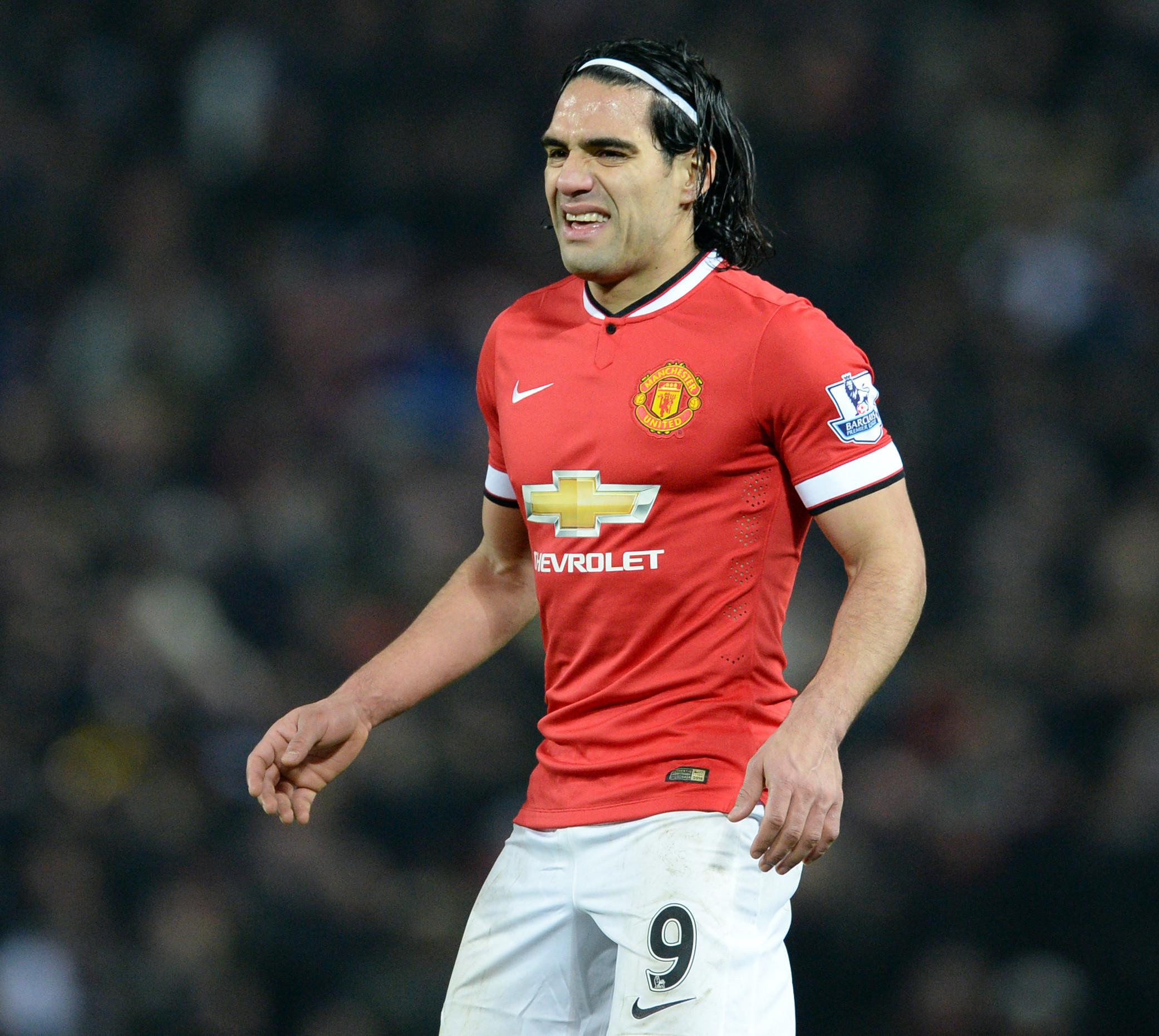 Radamel Falcao memperkuat Manchester United. (AFP/Oli Scarff)