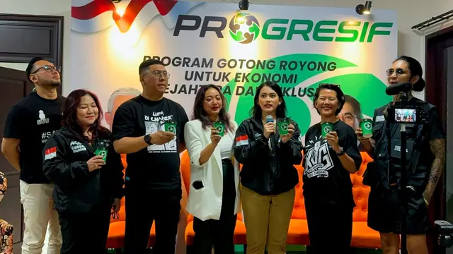 Diskusi 'Peluang Dua Putaran dan Strategi Relawan dalam Merebut Suara Milenial dan Gen Z' di Rumah Relawan Progresif.