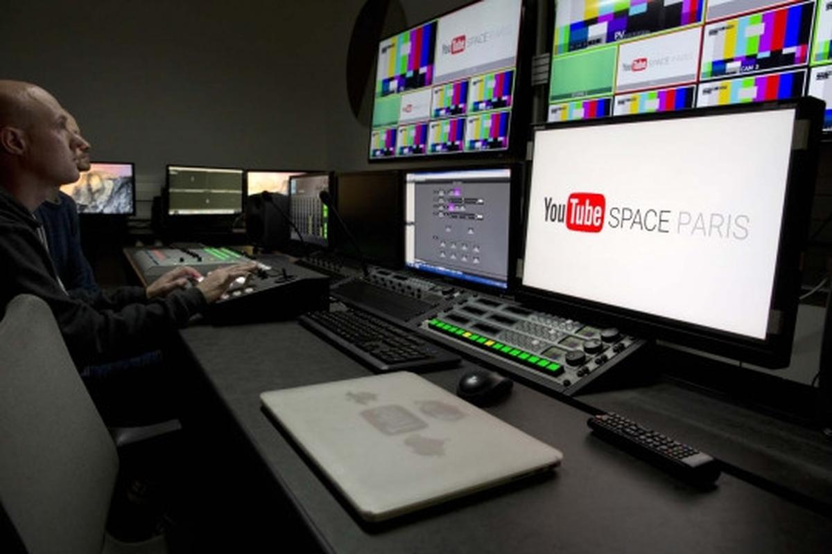 Mengintip studio baru Youtube di Prancis
