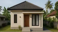 10 Gambar Rumah Sederhana 6x8 Meter dengan Atap Limas, Minimalis Estetik dan Hemat Budget