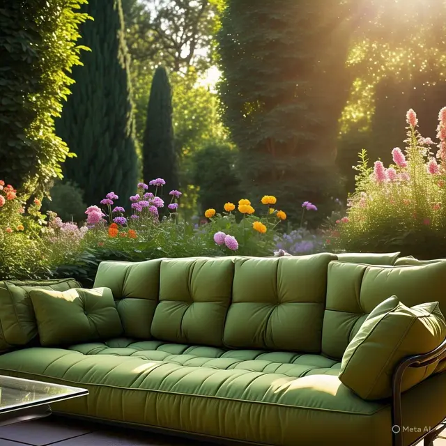 Tips Menata Sofa Warna Hijau, Ruang Tamu Jadi Lebih Hidup