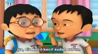 7 Meme Kelakuan Kocak Fizi 'Upin dan Upin' Ini Bikin Tepuk Jidat