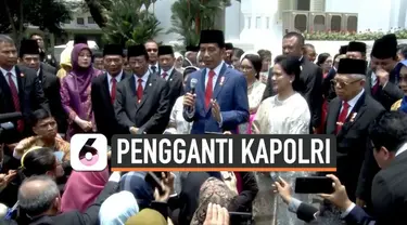 Kabareskrim Polri Komjen Polisi Idham Aziz ditunjuk presiden Jokowi menggantikan Kapolri Jenderal Polisi Tito Karnavian. Nama Idham Aziz telah diajukan presifden ke DPR RI.