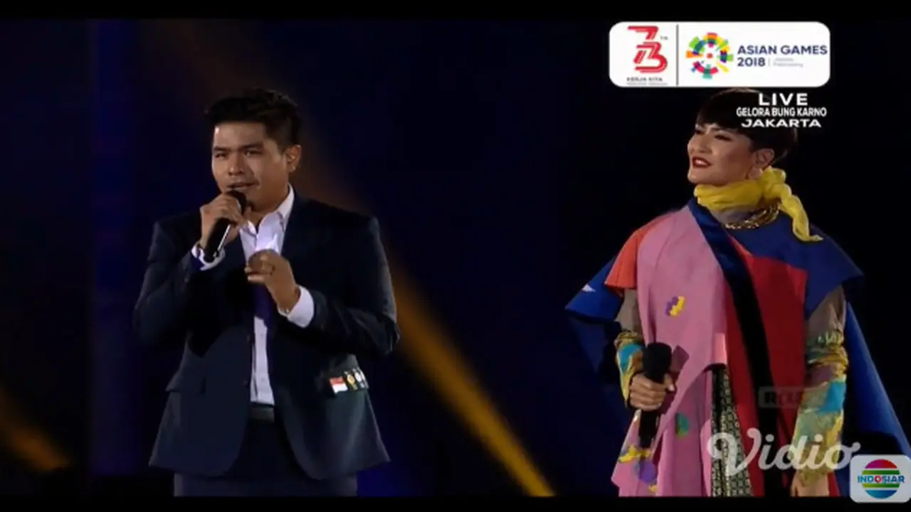 Lea Simanjutak hingga Denada Hiasi Panggung Closing Ceremony Asian Games 2018