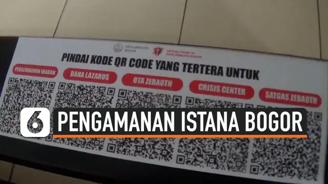 VIDEO: Pengamanan Istana Bogor dan Objek Vital Diperketat