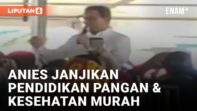 Kampanye di Bone, Anies Janjikan Pangan, Pendidikan hingga Akses Kesehatan Murah