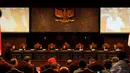 Mahkamah Konstitusi kembali menggelar sidang sengketa pilpres yang keenam (Liputan6.com/Andrian M Tunay)