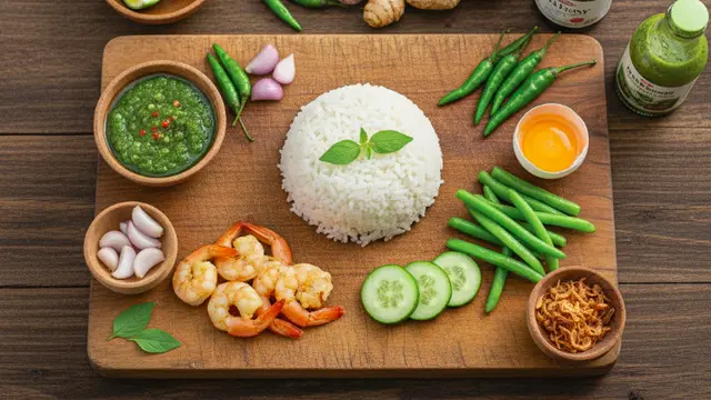nasi goreng cabai hijau AI