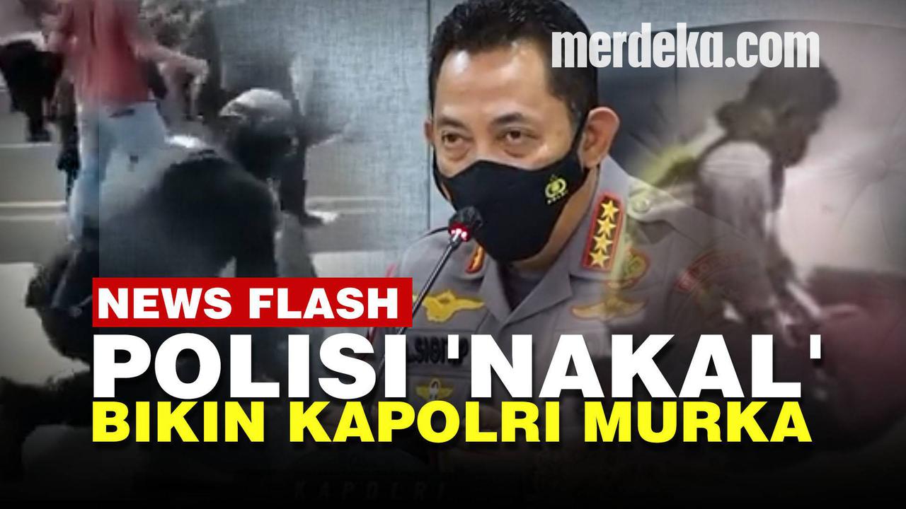 VIDEO: Deretan Polisi Nakal yang Bikin Kapolri Listyo Kesal
