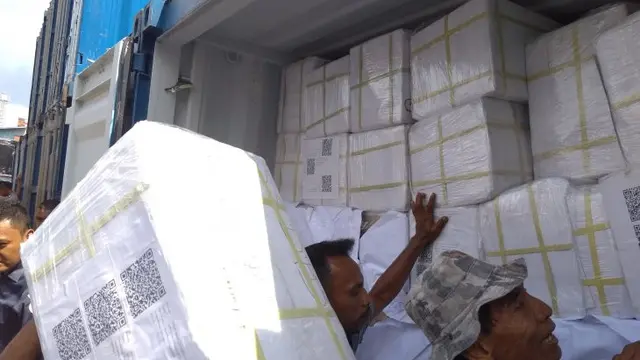 Ditsribusi surat suara