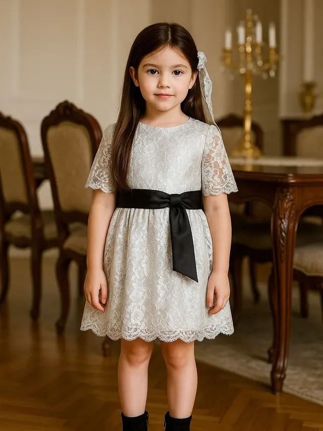 Model Baju Brokat Anak Perempuan