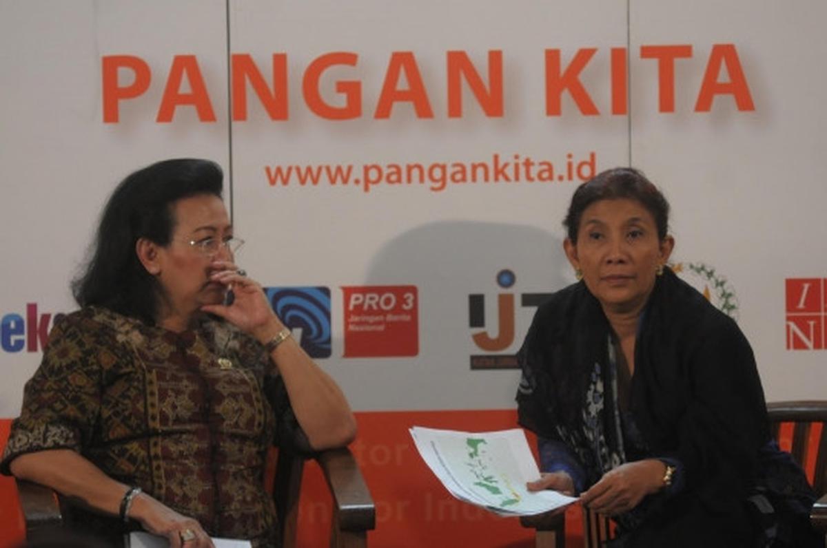 Menteri Susi bicara pemanfaatan sumber daya kelautan di Pangan Kita