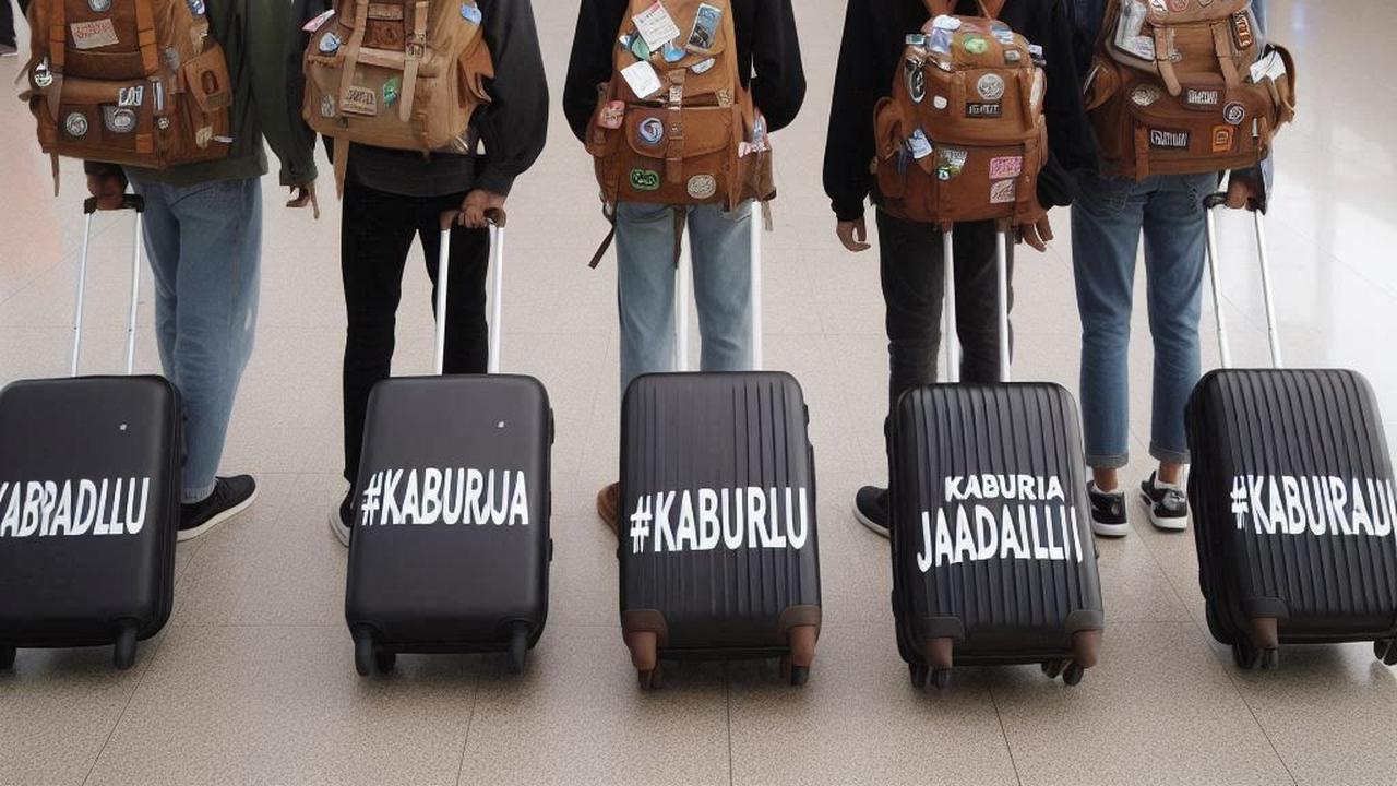 Ilustrasi #KaburAjaDulu