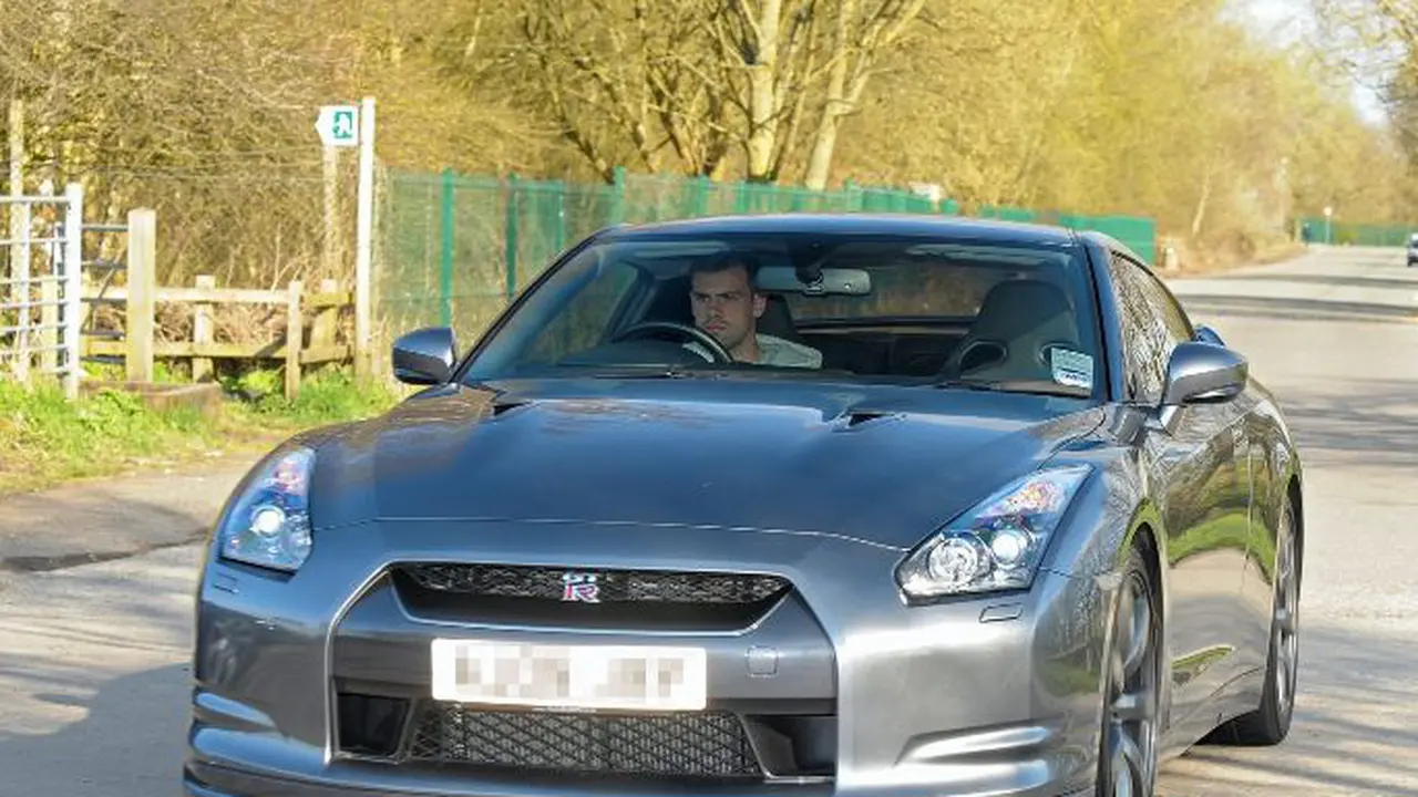 Gelandang Everton, Darron Gibson 