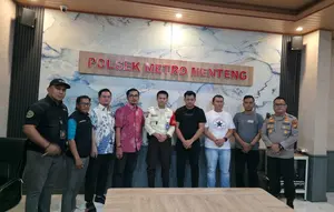 Cekcok Polisi Pengemudi Alphard dan Satpam Diselesaikan Kekeluargaan