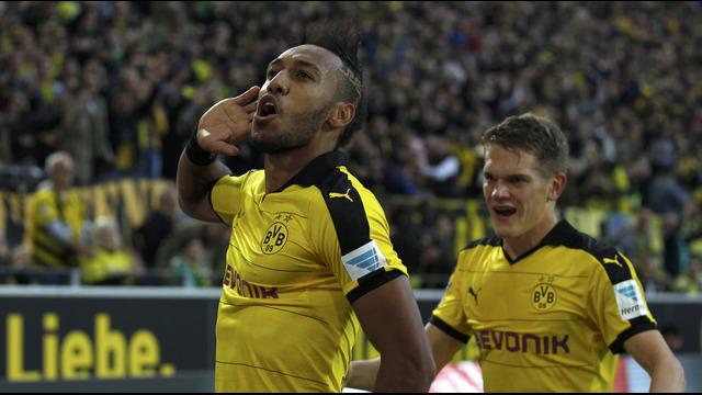 Pierre-Emerick Aubameyang menjadi orang pertama yang mencetak rekor gol dalam 6 pertandingan pertama beruntun di kompetisi Bundesliga.