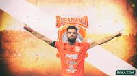 Borneo FC - Diego Michiels (Bola.com/Adreanus Titus)