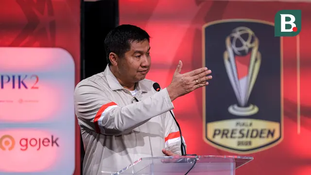 Foto: Malam Penutupan Piala Presiden 2025, Maruarar Sirait Apresiasi Emtek Media
