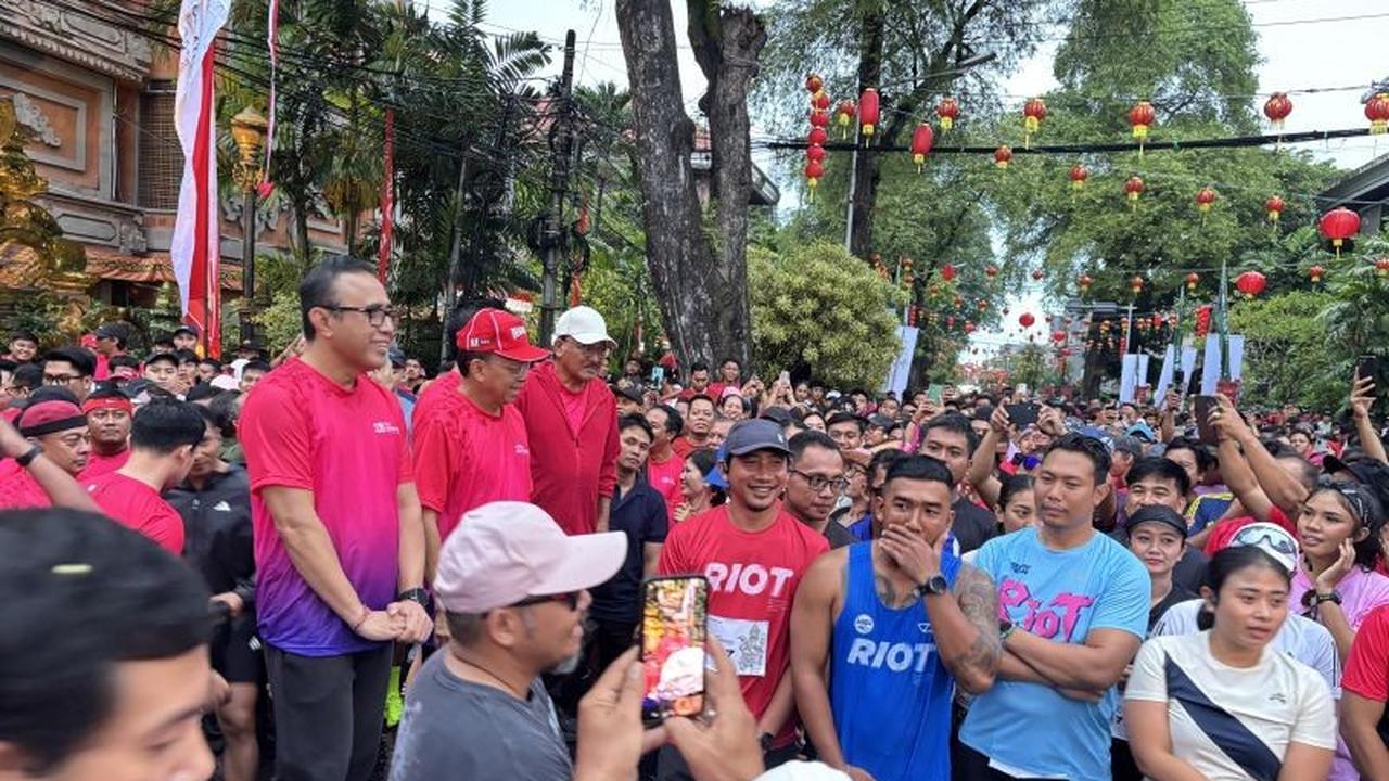 Ribuan Anak Muda Meriahkan Ajang Lari HUT Ke-238 Denpasar, Dorong Kebersamaan dan Kesehatan