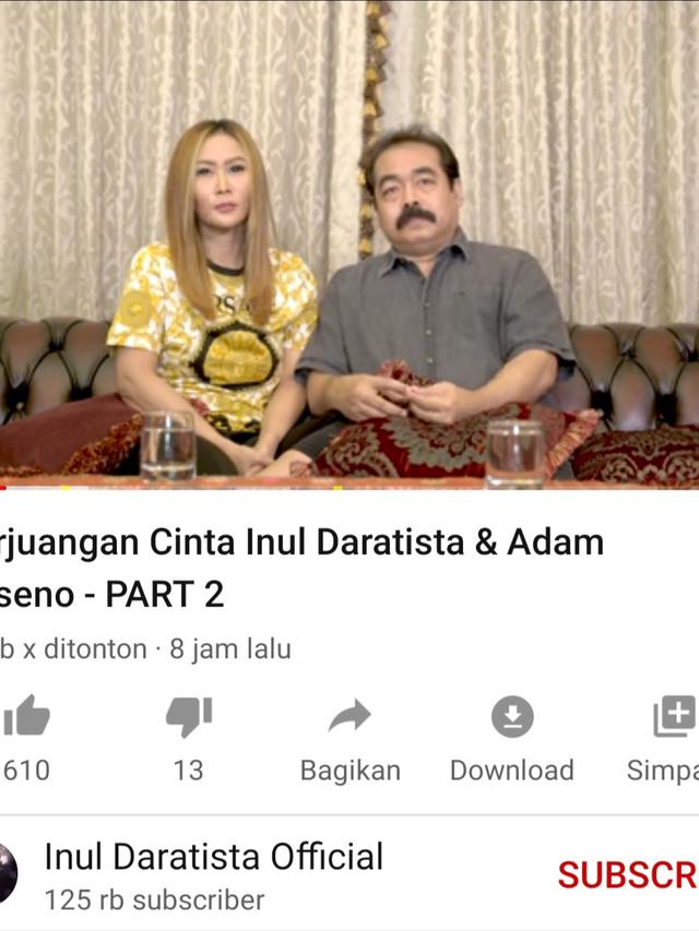 Unggahan Inul Daratista. (Foto: Instagram @inul.d)