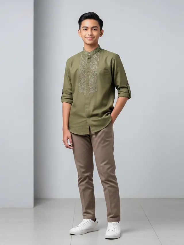 Tren Baju Lebaran 2026 untuk Keluarga Model