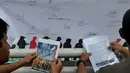 Aksi "Bergerak Untuk Disabilitas"dilakukan untuk menyuarakan pemenuhan hak fasilitas umum yang mudah diakses oleh penyandang disabilitas, Jakarta, Kamis (7/5/2015). (Liputan6.com/Johan Tallo)