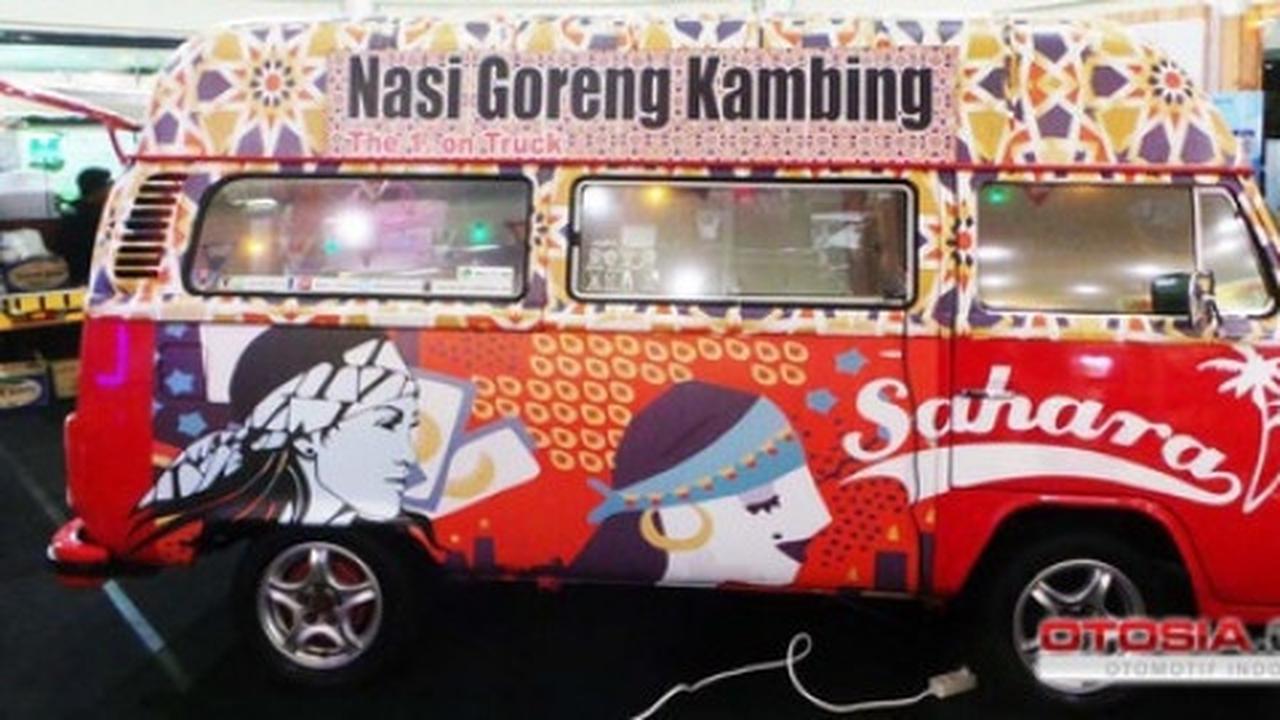 VW Jerman 1973 "Sahara", foodtruck spesialis nasi kambing