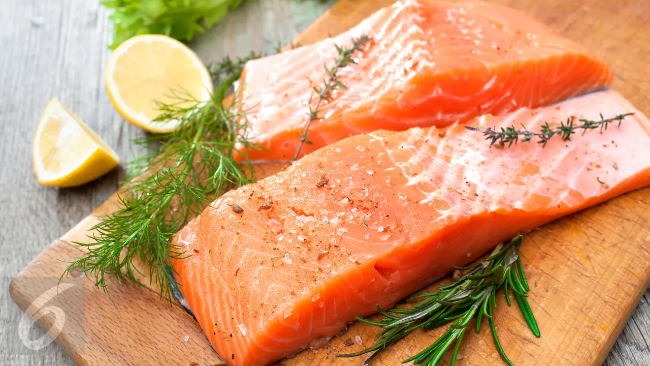Ikan Salmon Daging Salmon