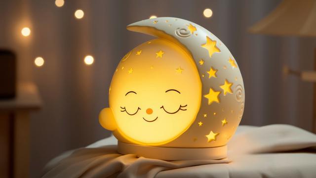 Ilustrasi selamat malam, malam hari, selamat tidur