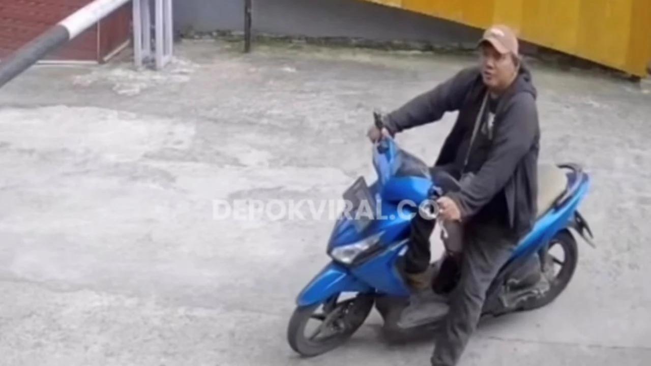 Viral Pria Pamer Senjata Api ke Security, Kapolres Depok Sebut Sedang Ditangani Satreskrim