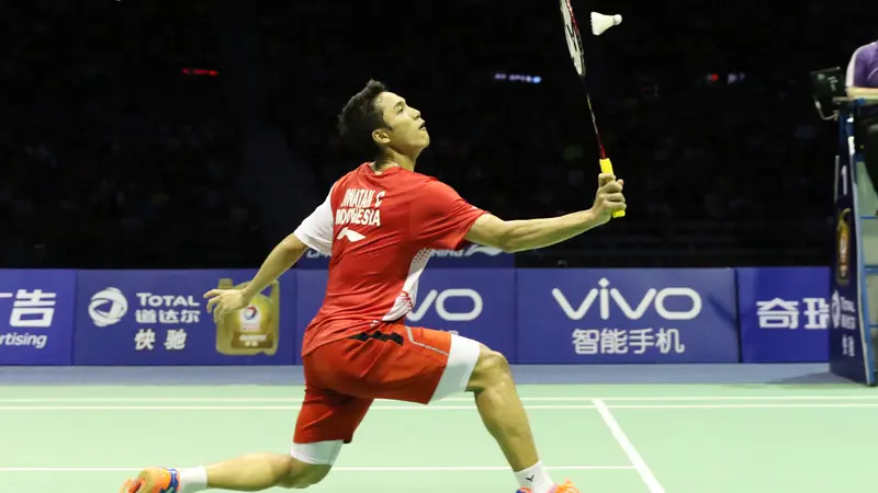 Tunggal putra Indonesia Jonatan Christie