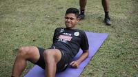 Miftahul Hamdi melahap setiap menu dalam pemustan latihan PSS Sleman (Dok. PSS Sleman)