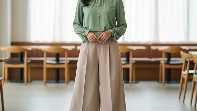 Model Outfit Simple tapi Elegan untuk Hangout atau Kerja