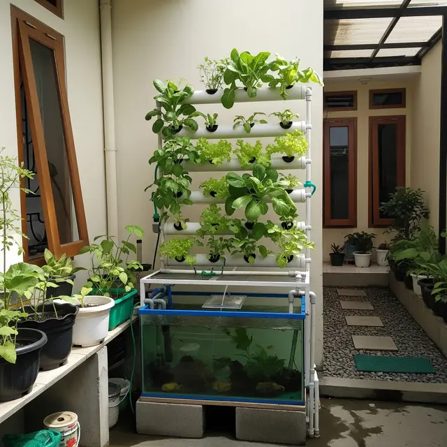 9 Desain Pertanian Terpadu Sederhana untuk Halaman Belakang Rumah Tipe 36