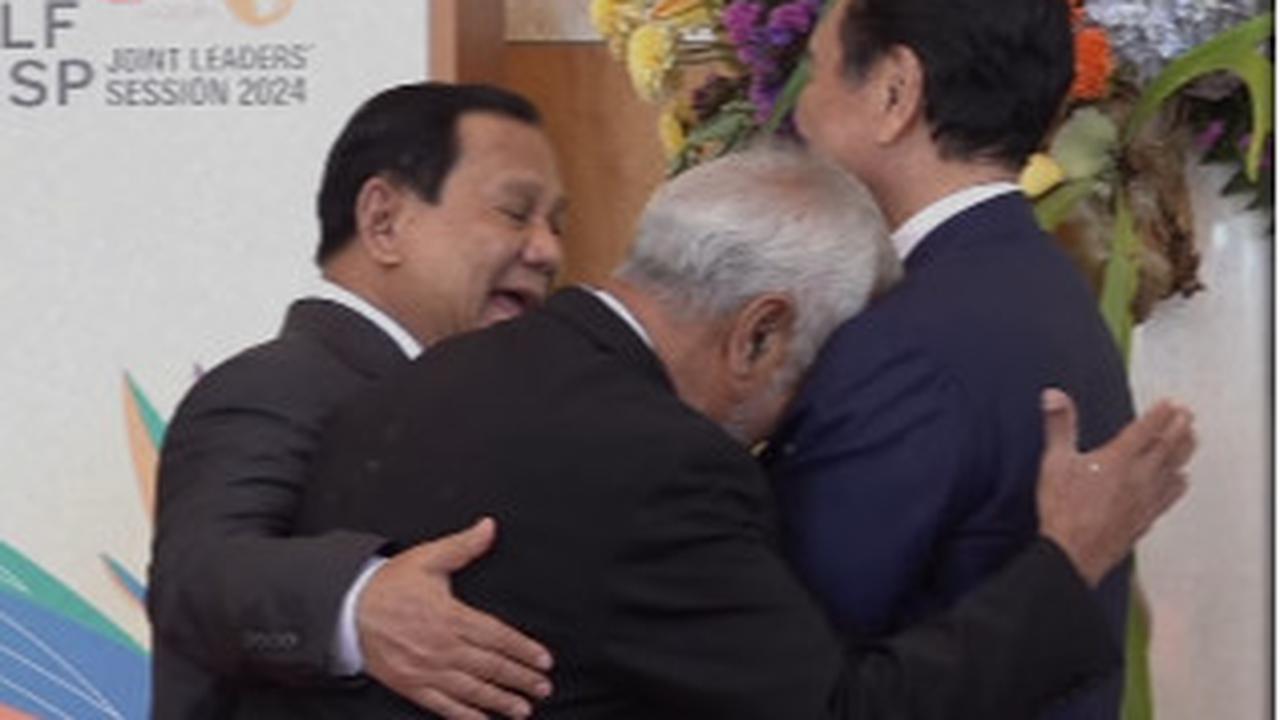 Momen Akrab PM Timor Leste dengan Prabowo dan Luhut