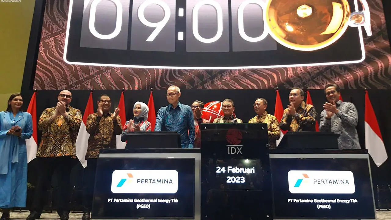 Pertamina Geothermal Energy Resmi Melantai di BEI