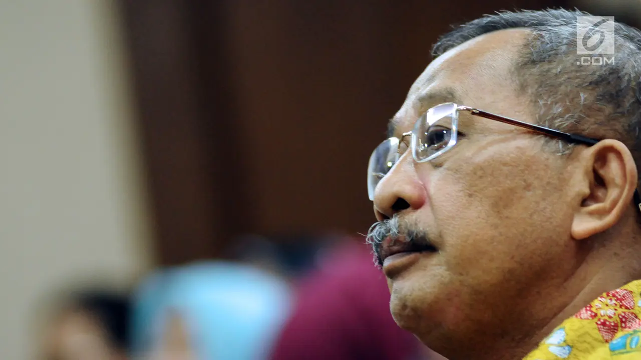 Ketua Pengadilan Tinggi Manado, Sudiwardono Jalani Sidang Dakwaan