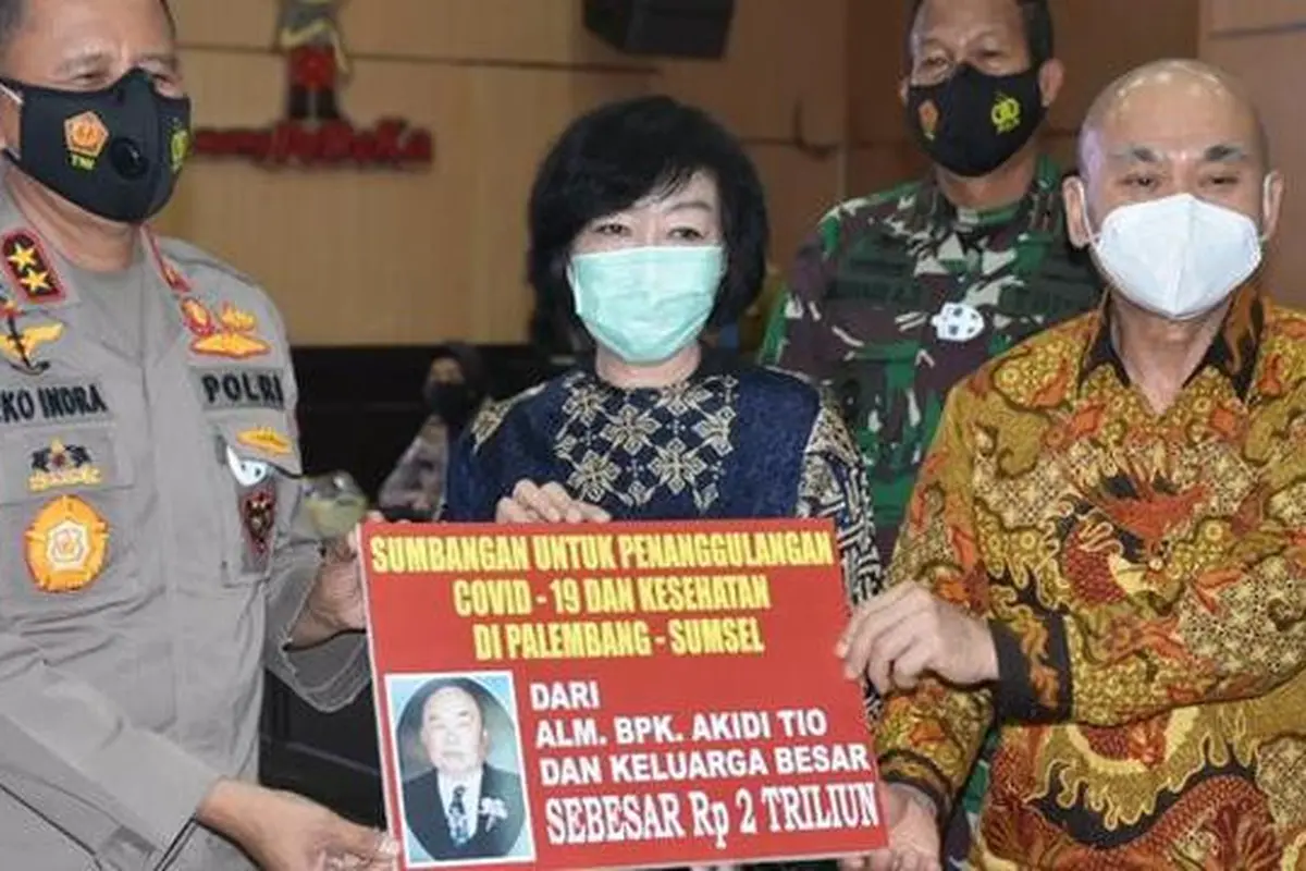 Anak Bungsu Keluarga Akidi Tio Diduga Tersangka atas Sumbangan Rp 2 Triliun yang Ternyata Bermasalah