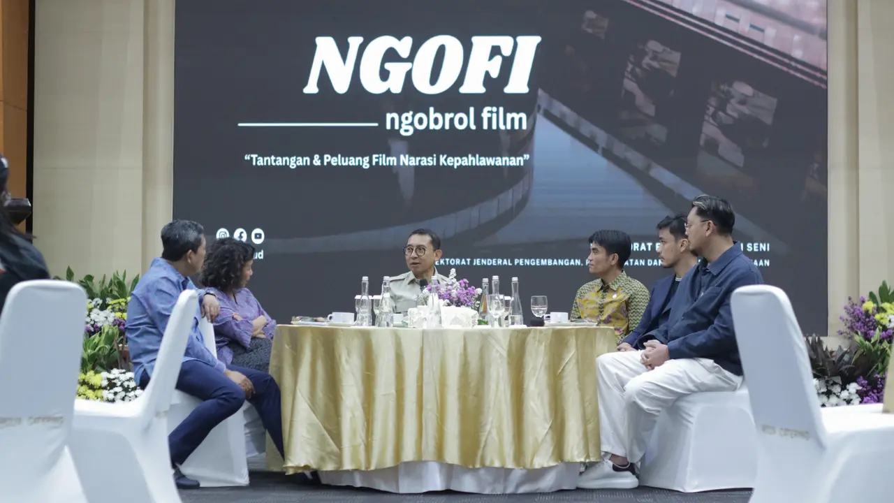 NGOFI (Ngobrol Film): Tantangan dan  Peluang Film Narasi Kepahlawanan. (dok. Kementerian Kebudayaan)