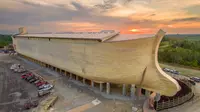 Replika kapal Noah baru saja dibuka untuk kepentingan komersial di Kentucky, Amerika Serikat. Penasaran seperti apa bentuknya?