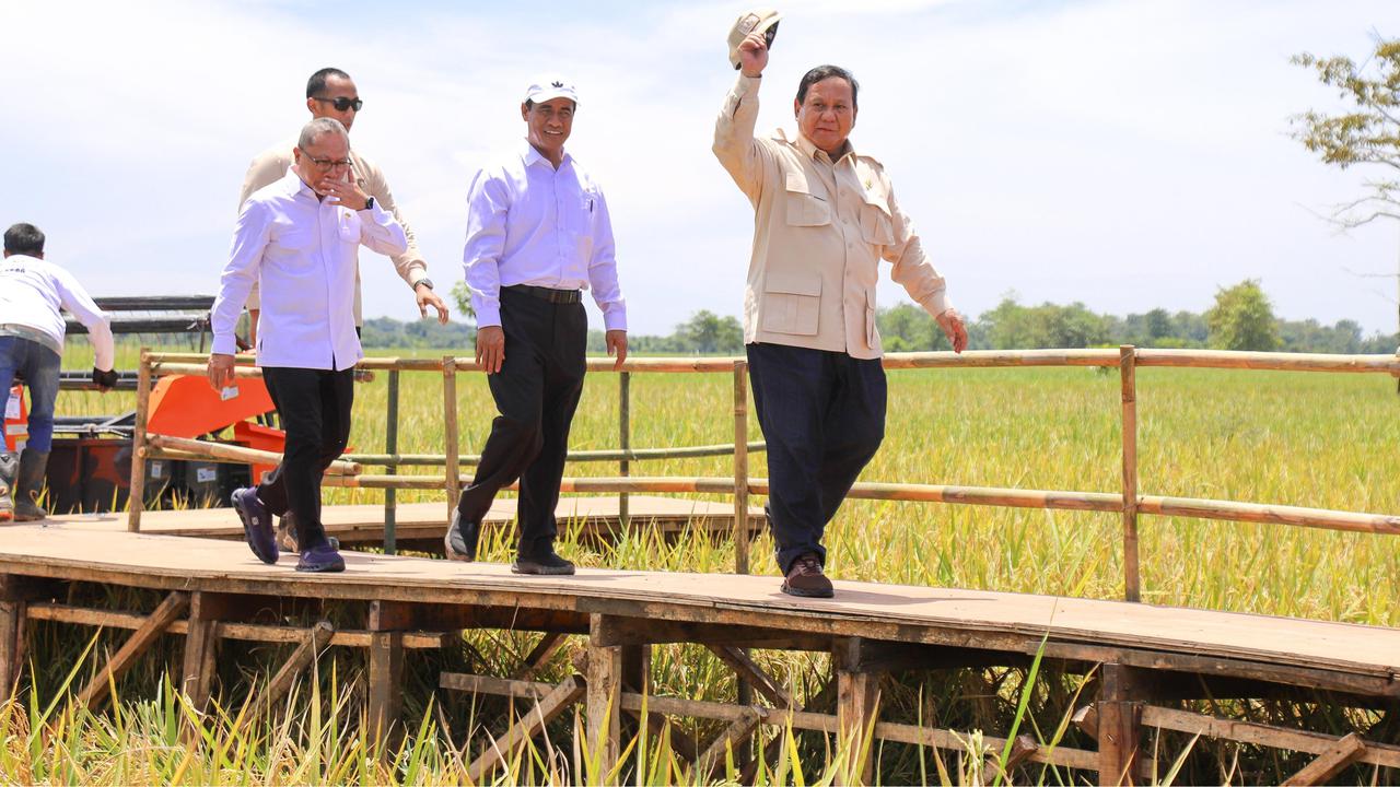 Presiden RI Prabowo Subianto mengapresiasi gerak cepat Menteri Pertanian (Mentan) Andi Amran