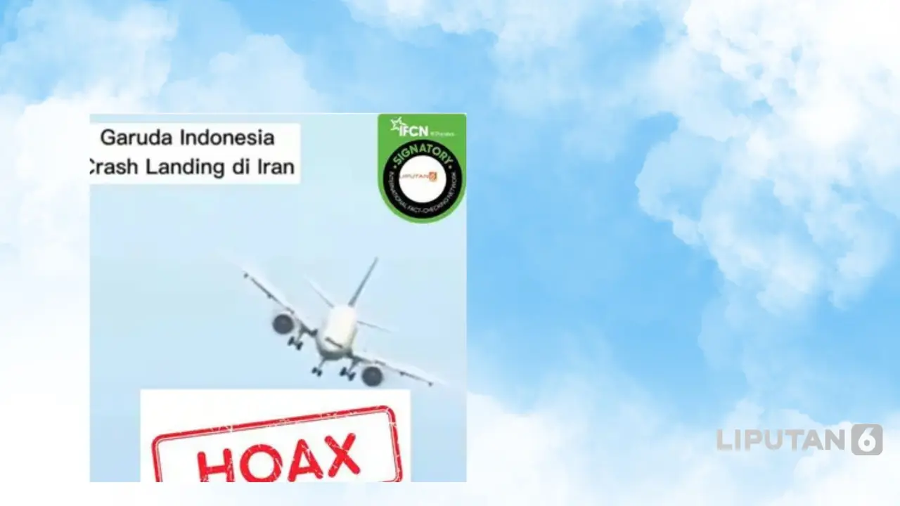Cek fakta ilustrasi hoaks Iran