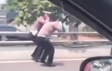 Terungkap Penyebab Dua Polisi Dihukum Squat Jump di Jalan Tol