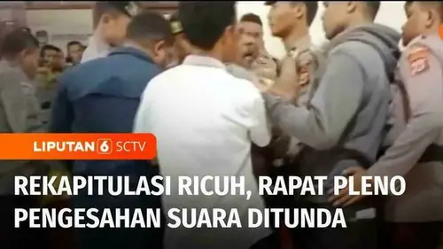 VIDEO: Ricuh Pemilihan Ulang di Timika, Pemilih Tak Terdaftar Memaksa Nyoblos