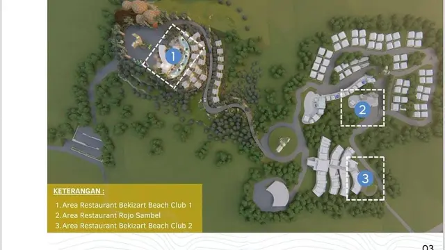 Raffi Ahmad bersama investor Yogyakarta Arbi Leo membangun resot, villa, dan beachClub mewah di pinggir Pantai Krakal, Gunungkidul, Yogyakarta