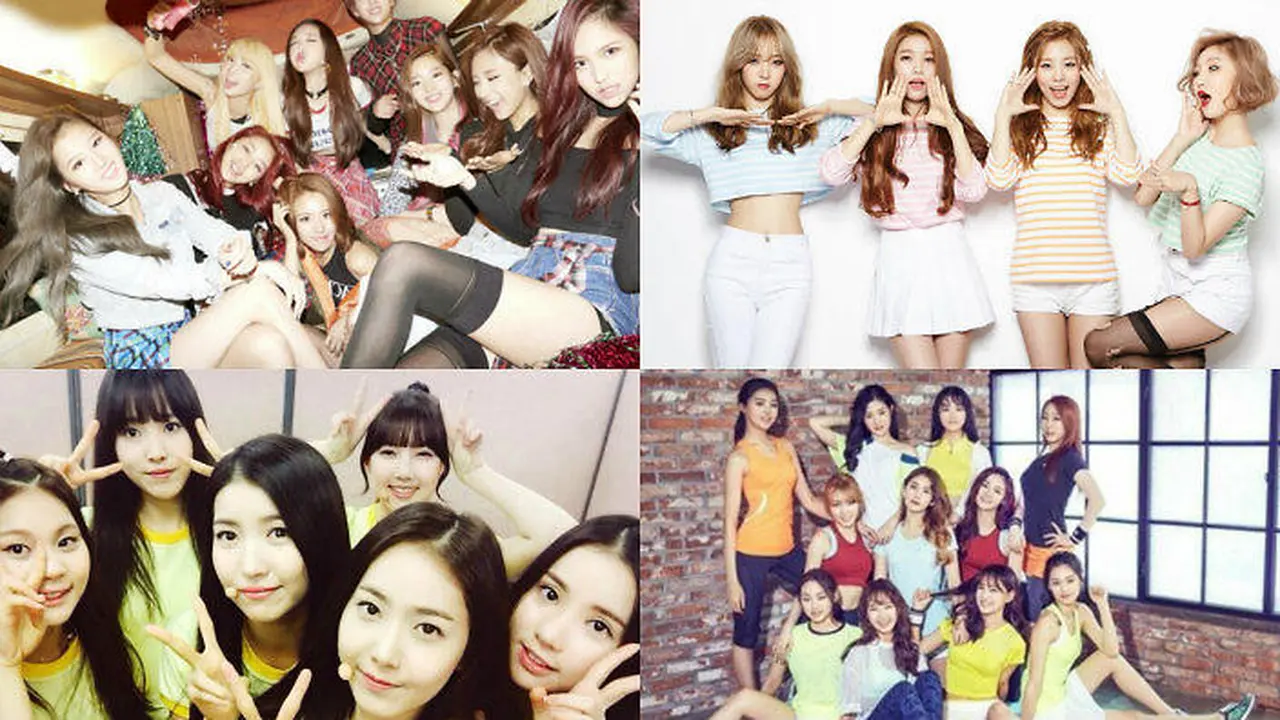 [Bintang] 10 Girlband K-Pop Terpopuler Versi Mahasiswa Korea University