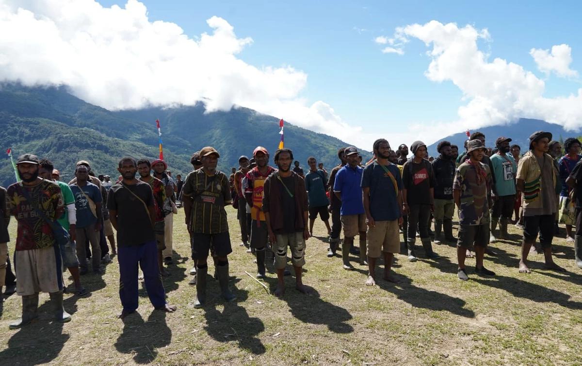 FOTO: Delapan Anggota TPNPB OPM Kiwirok Kembali ke NKRI